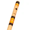 Foxit Musical Bamboo Flutes Bansuri C Sharp Right Handed Middle (18.5 inch) With Free Carry Bag