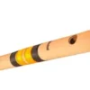 Foxit Musical Bamboo Flutes Bansuri C Sharp Right Handed Middle (18.5 inch) With Free Carry Bag